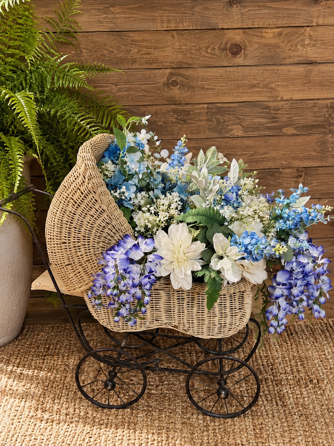 Wicker Bassinet